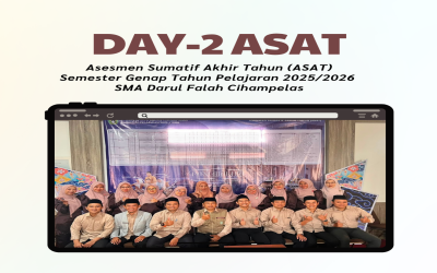 DAY-2 ASAT Genap 2025/2026: Semangat Kebersamaan Pengawas Mengawal Kelancaran Asesmen di SMA Darul Falah Cihampelas