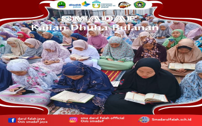 Program Sholat Dzuha Berjamaah SMA Darul Falah Cihampelas