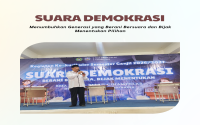 Kepala SMA Darul Falah Cihampelas Buka Kegiatan Suara Demokrasi Semester Ganjil 2026/2027